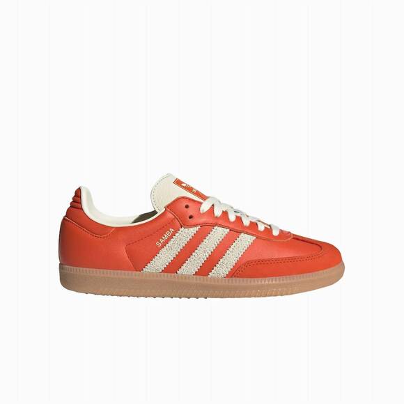 NEW ADIDAS women's samba og shoes in orange